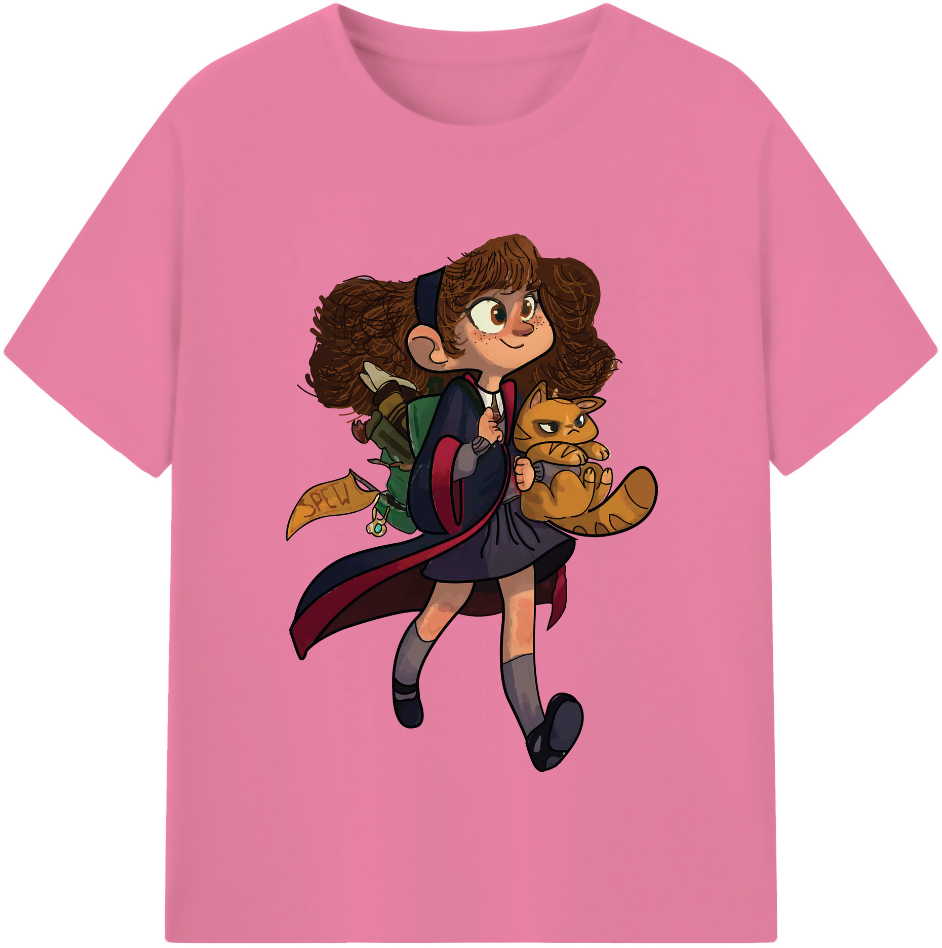 （画像用） Harry Potter ハリー・ポッターシリーズ 綿100％半袖Tシャツ（フロントプリント）